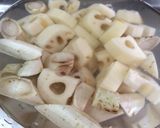 根菜の胡麻味噌煮作り方2写真
