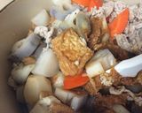 根菜の胡麻味噌煮作り方9写真