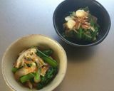 レンジで簡単☆小松菜ときのこの煮浸し。作り方7写真