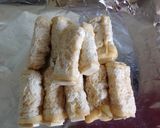 高野豆腐の揚げ巻き煮作り方2写真