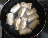 高野豆腐の揚げ巻き煮作り方3写真