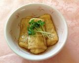 高野豆腐の揚げ巻き煮作り方7写真
