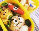 マリオのクリボー弁当！簡単キャラ弁作り方5写真