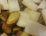 宇陀金ごぼう&大根焼きバター煮作り方1写真
