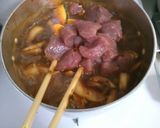 白菜とかぼちゃ 豚肉のデミグラスシチュー作り方6写真