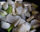 圧力鍋de大根と鶏肉の中華風煮もの作り方5写真