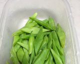 牛こまとインゲンの甘辛炒め作り方1写真