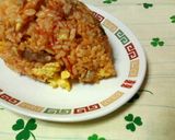 うちの☆ガッツリ☆豚キムチチャーハン♪♪作り方4写真