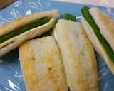 笹かまにチーズ＆いんげん豆作り方3写真