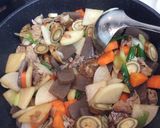 コンニャクと根野菜たっぷりの豚汁作り方6写真