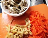 簡単！だし醤油だけで作る〜舞茸ごはん☆作り方1写真