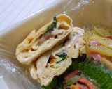 大葉入り☆チーズベーコン玉子焼き作り方7写真