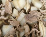 大根と豚肉の甘辛炒め煮作り方4写真