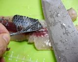 とび魚のムニエル（三枚おろしから）作り方1写真