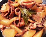 ☆イカと大根の煮物☆作り方5写真