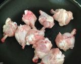 余ったミックスナッツで、鶏手羽元のソテー作り方2写真