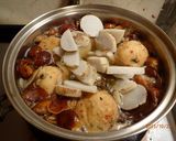 本しめじ等5種きのこ、がんも、里芋の旨煮作り方9写真