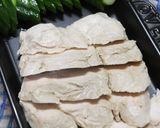 アンチョビレタス炒飯鶏胸肉の味噌焼き添え作り方13写真