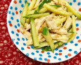 時短！鶏胸肉ときゅうりの棒棒鶏風サラダ♪作り方6写真