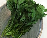 ＊＊ほたて入り＊＊春菊のおひたし作り方1写真