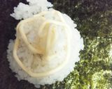 じゃが焼きチーズベーコンおにぎらず作り方3写真