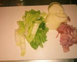 白菜とベーコンの牛乳スープ作り方1写真