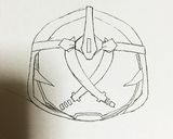 キャラ弁☆仮面ライダーゴースト作り方1写真