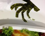 蜘蛛の巣とん平焼き風チャーハン キャラ弁作り方7写真