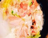 白菜 もやし 鶏肉のお鍋風スープ作り方4写真