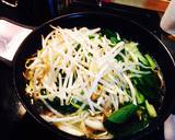 白菜 もやし 鶏肉のお鍋風スープ作り方5写真