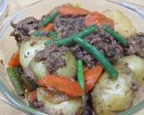 美味しい新じゃがの肉じゃが作り方3写真