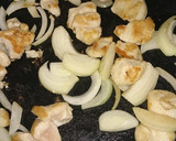 簡単☆小松菜と鶏むね肉のオイスター炒め☆作り方3写真