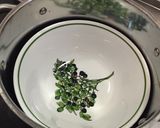 お鍋で作る 鶏と空芯菜の酒蒸し作り方1写真