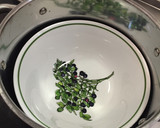 お鍋で作る 鶏と空芯菜の酒蒸し作り方1写真