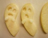 ハロウィンにりんごのおばけ　リンゴースト作り方4写真