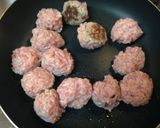 簡単ガッツリ★うま〜い肉団子の鍋作り方4写真