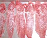 薄切り豚肉のくるくるロール焼き作り方1写真