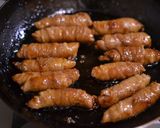 薄切り豚肉のくるくるロール焼き作り方4写真
