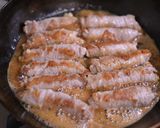 薄切り豚肉のくるくるロール焼き作り方3写真