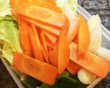 ☆豚肉とたっぷり野菜の塩麹炒め☆作り方2写真