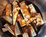 圧力鍋で超簡単★サンマの蒲焼き作り方2写真