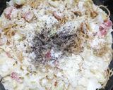 春キャベツとベーコンとアンチョビのパスタ作り方15写真