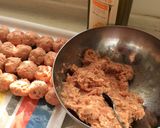 げそ入り肉団子作り方6写真