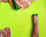 薄切り牛タン巻き☆胡瓜とオイスターソース作り方3写真
