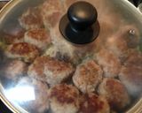 簡単ガッツリ★うま〜い肉団子の鍋作り方6写真