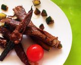 薄切り牛タン巻き☆胡瓜とオイスターソース作り方7写真