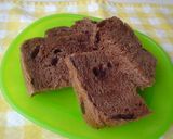 おやつにどうぞ♡チョコチップココア食パン作り方4写真