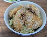 ✿ノンフライ✿鶏胸肉の味噌マヨ丼作り方3写真