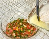塩麹鶏の辛うまトマトだれ作り方3写真