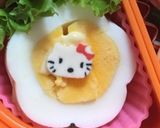 可愛い花形ゆでたまごのお弁当作り方4写真